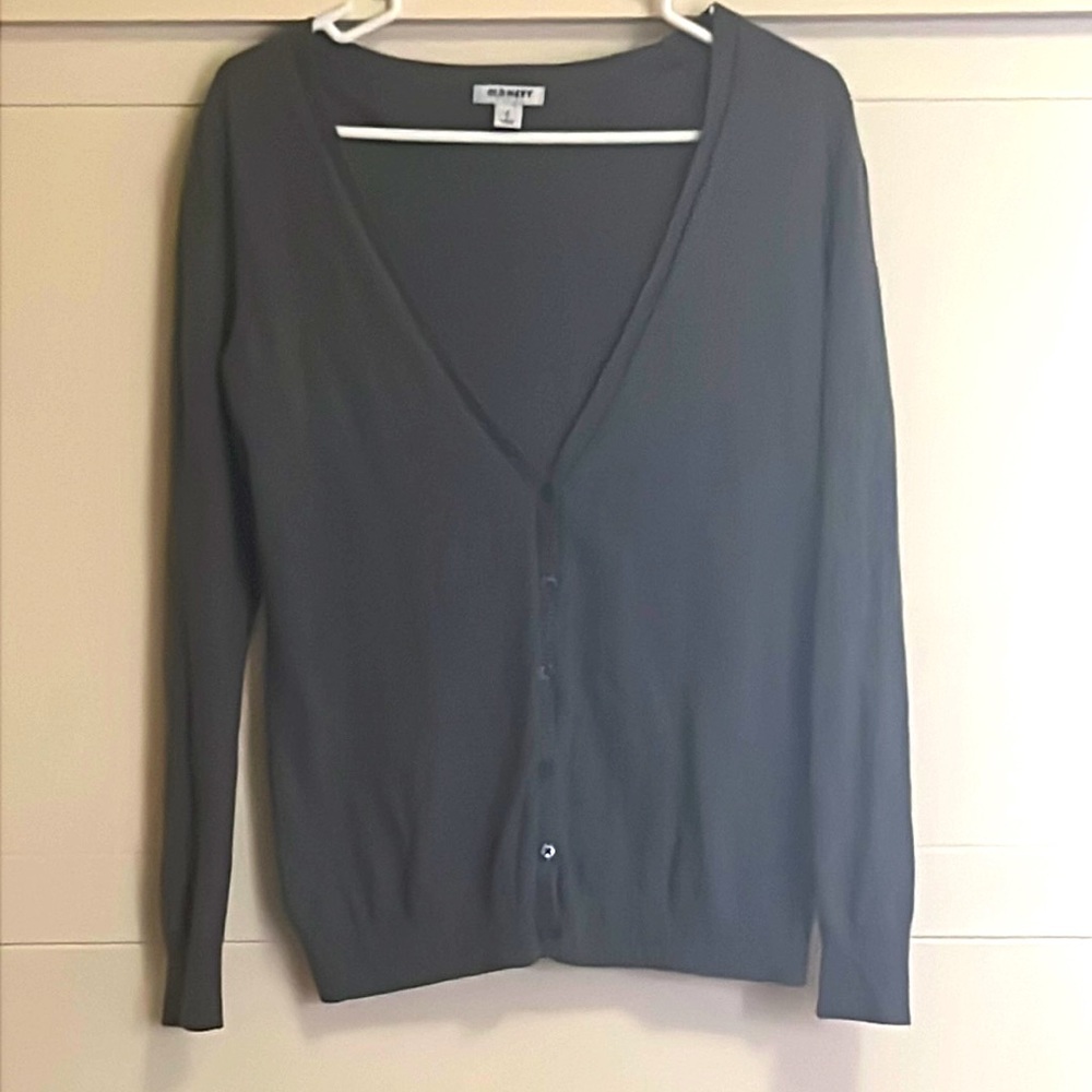 Gray Cardigan